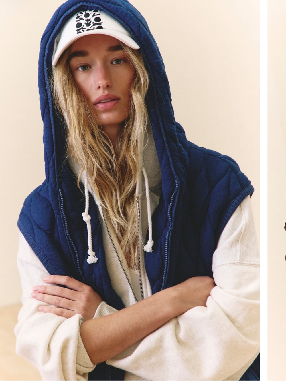 Free people Dream Big Quilted Vest